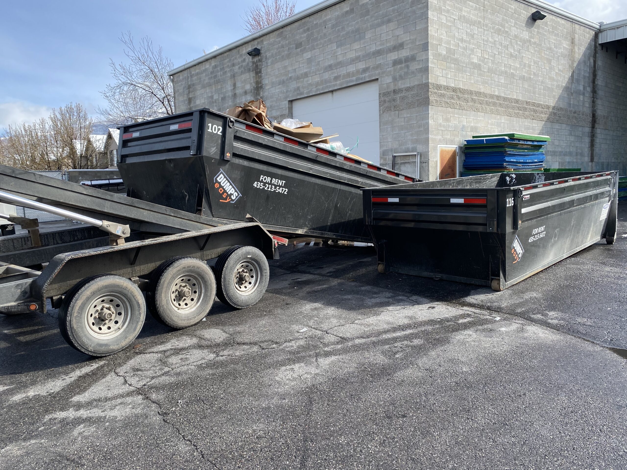20 Yard Dumpster Rental Dumps Easy Layton Utah