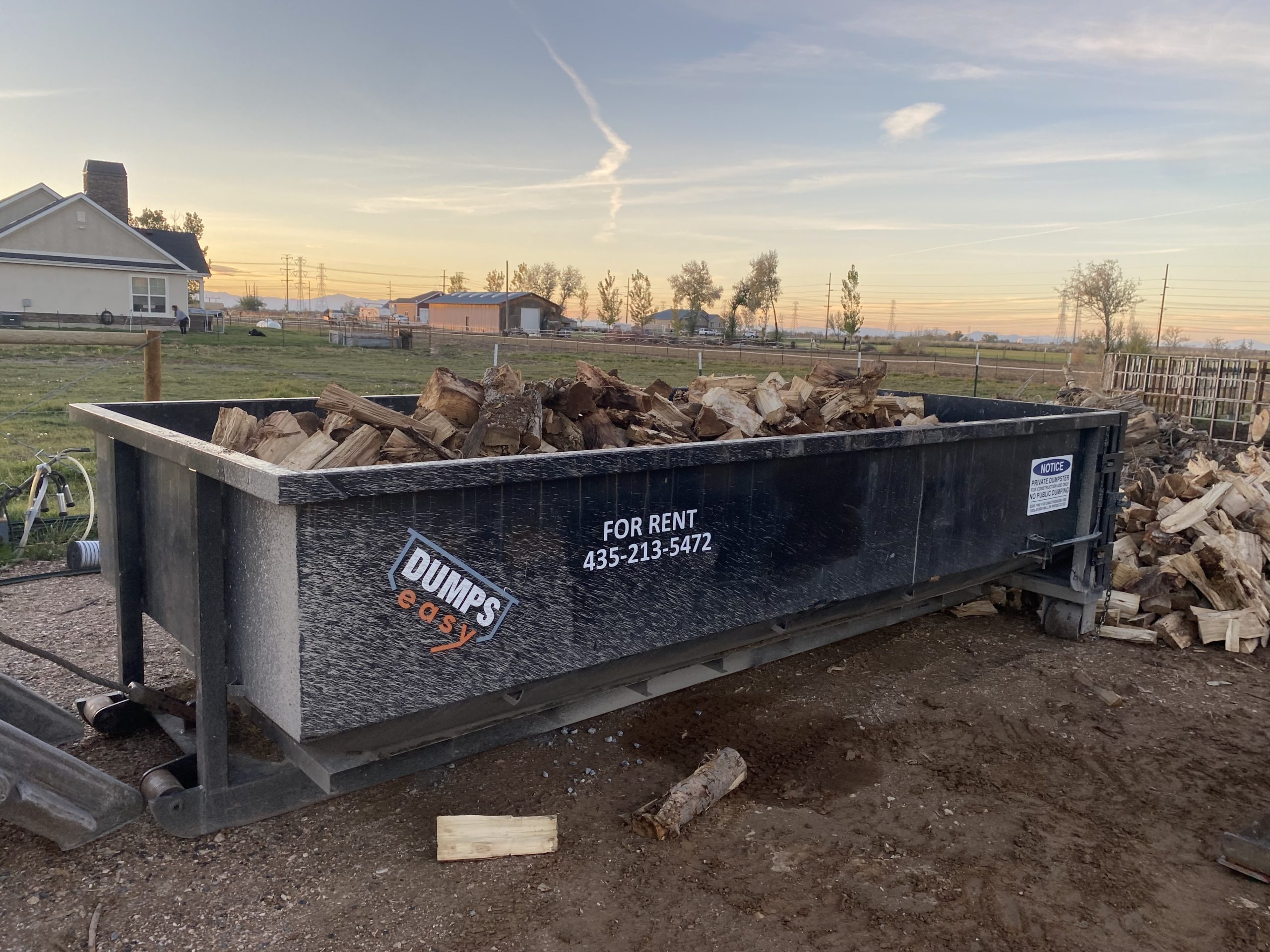 14 Yard Dumpster Rental Dumps Easy Layton, Ogden, Logan
