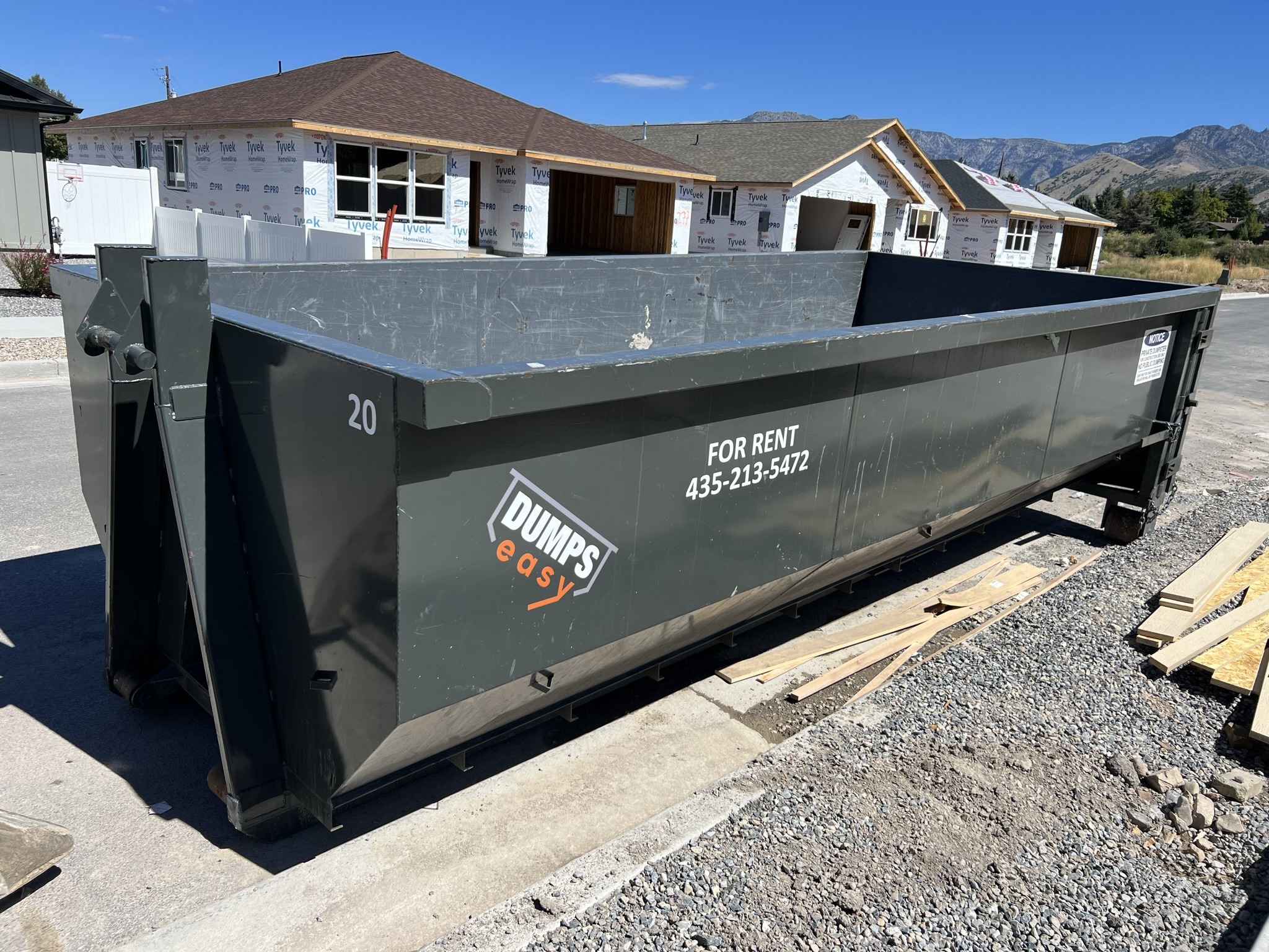 20 Yard Dumpster Rental in Utah 20 Yard Dumpster Rental in Utah