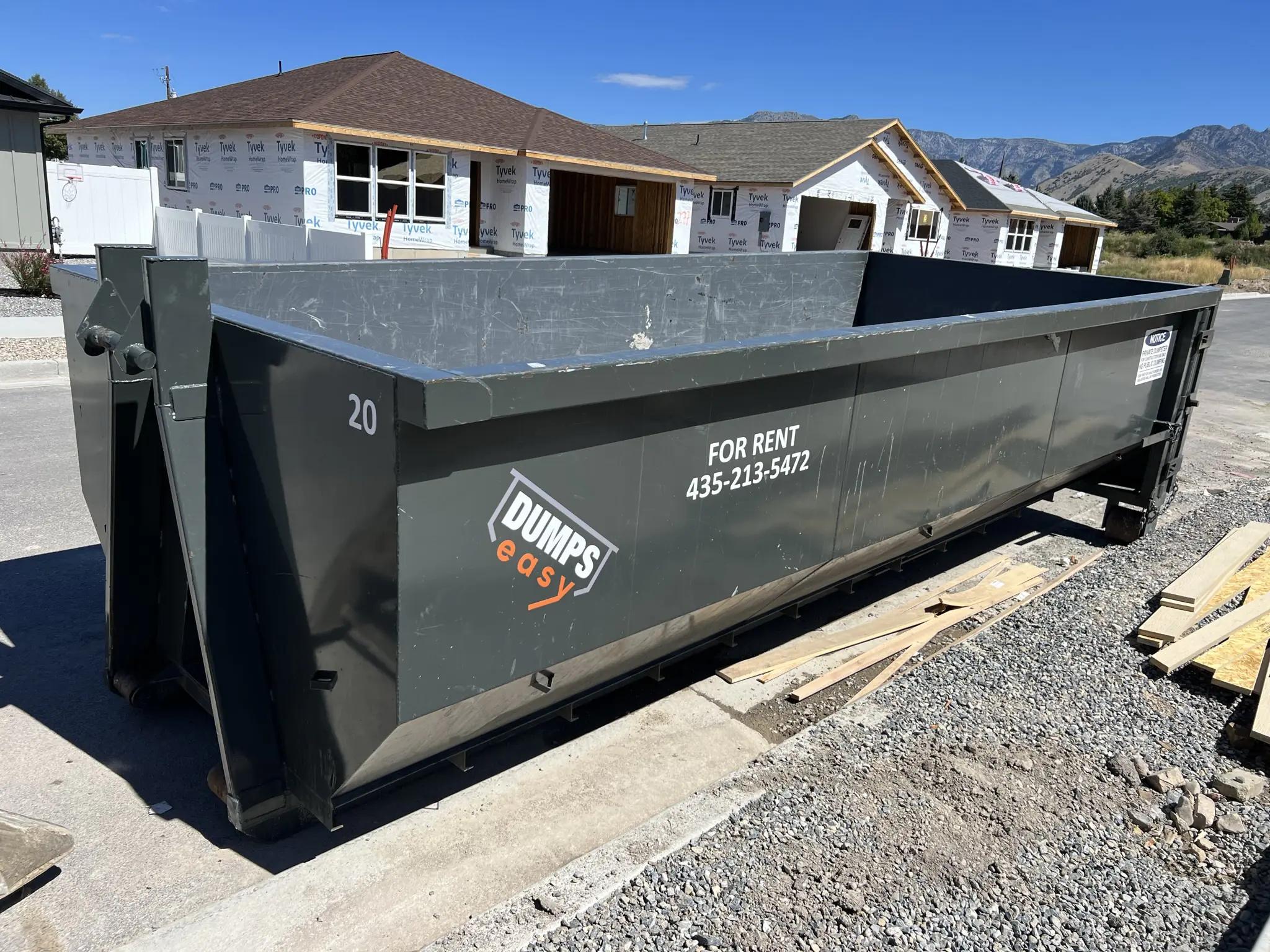 20 Yard Dumpster Rental in Utah 20 Yard Dumpster Rental in Utah