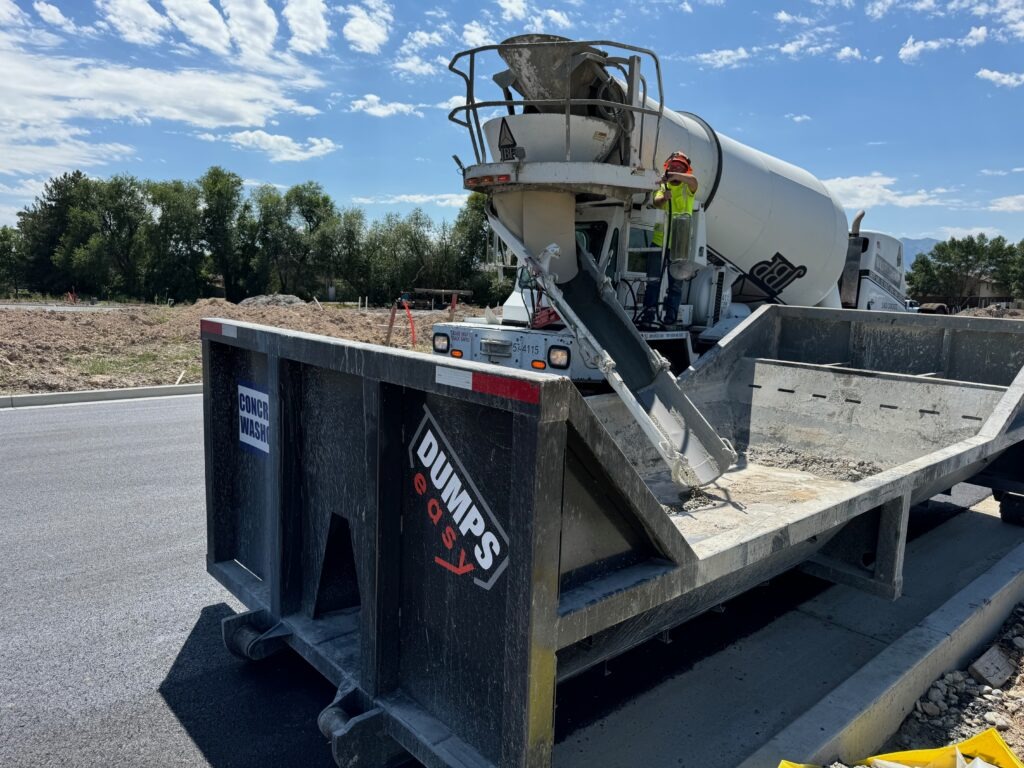 Concrete Washout Rental in Utah